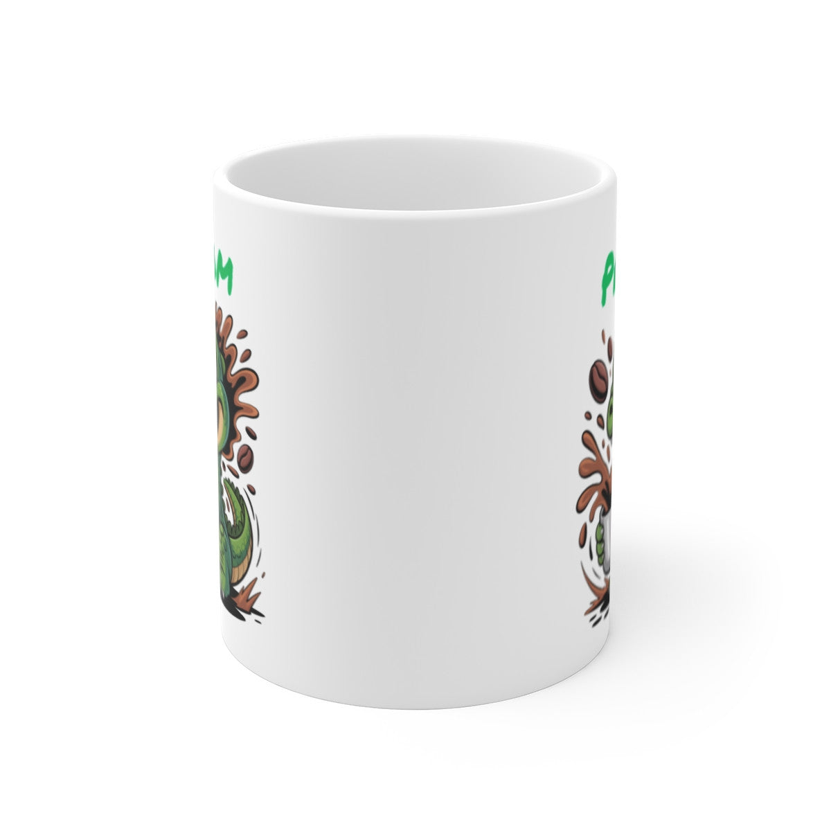Mug Crocodile Personnalisé Tasse Café Rigolote avec Prénom Cadeau Original pour Enfants et Amoureux des Reptiles