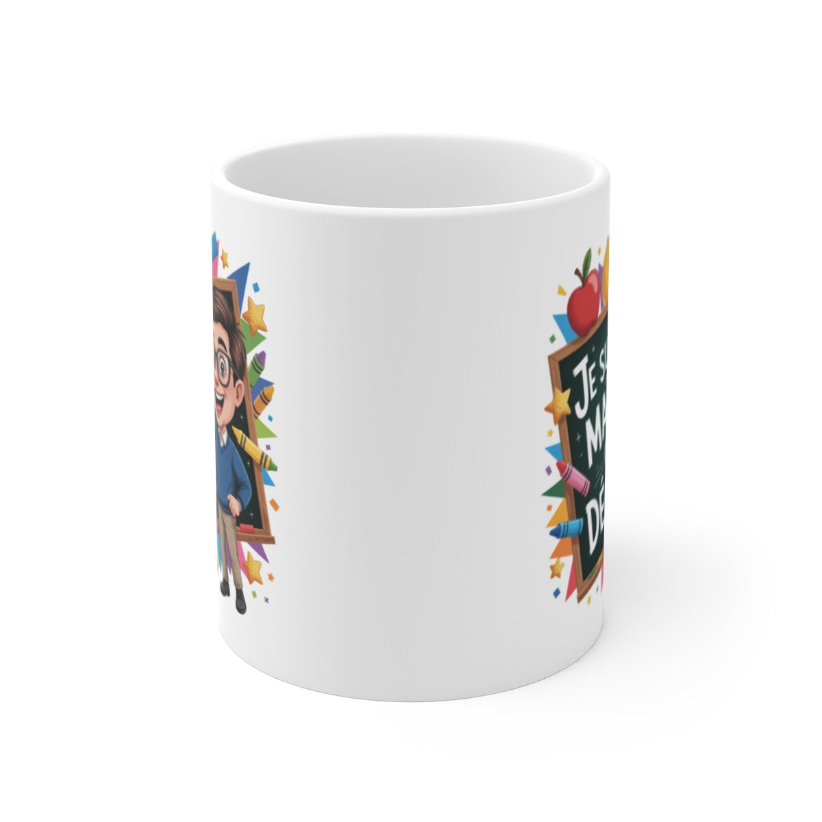 Mug Maître qui Déchire Tasse Humour Professeur Homme Cadeau Original de Fin d’Année Scolaire