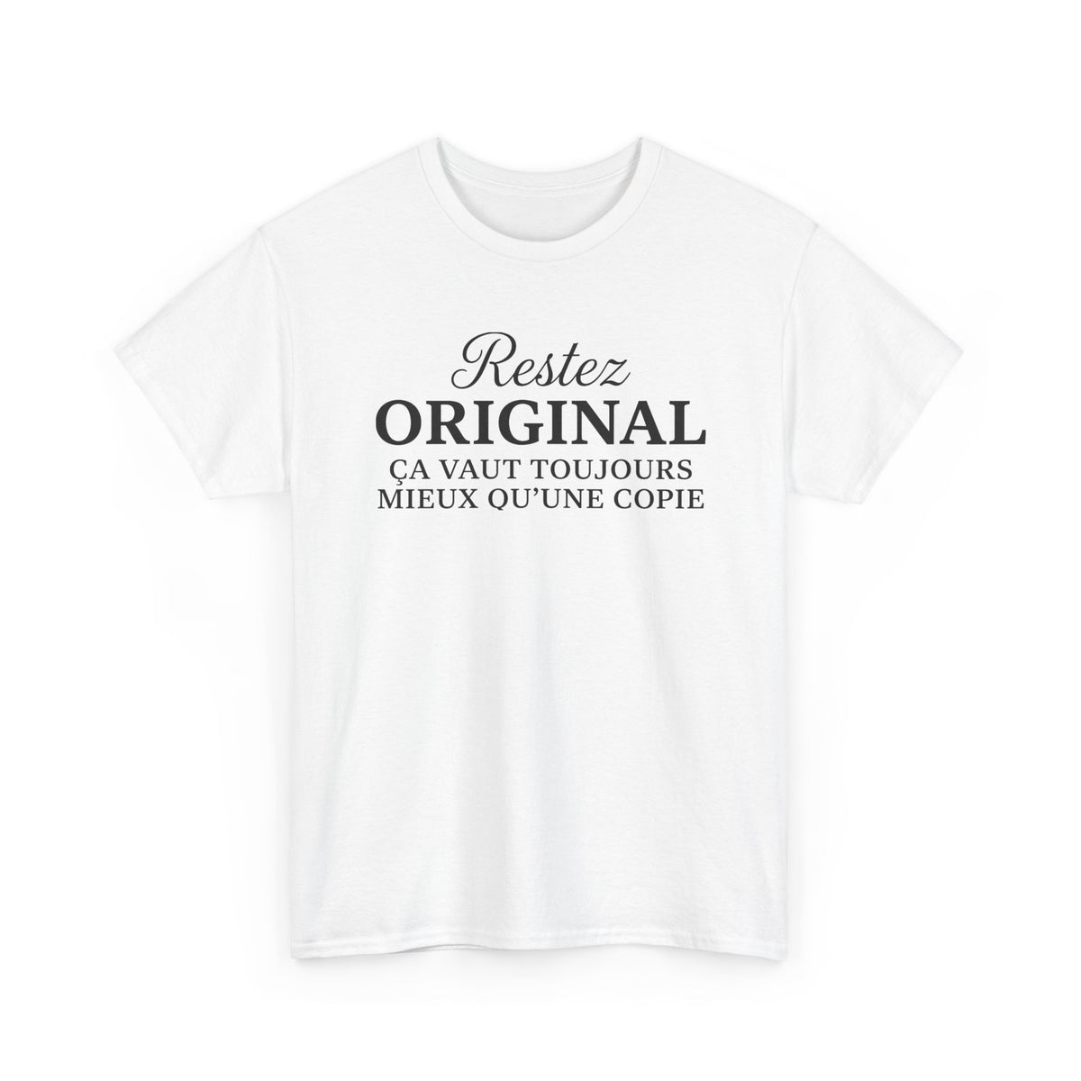 Tee-Shirt Humour Homme et Femme – Idée Cadeau Original Citation Drôle – Message Humoristique Personnalité Unique Anniversaire