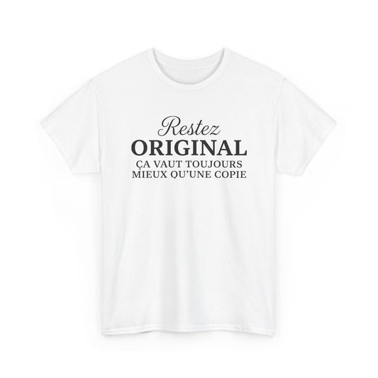 Tee-Shirt Humour Homme et Femme – Idée Cadeau Original Citation Drôle – Message Humoristique Personnalité Unique Anniversaire