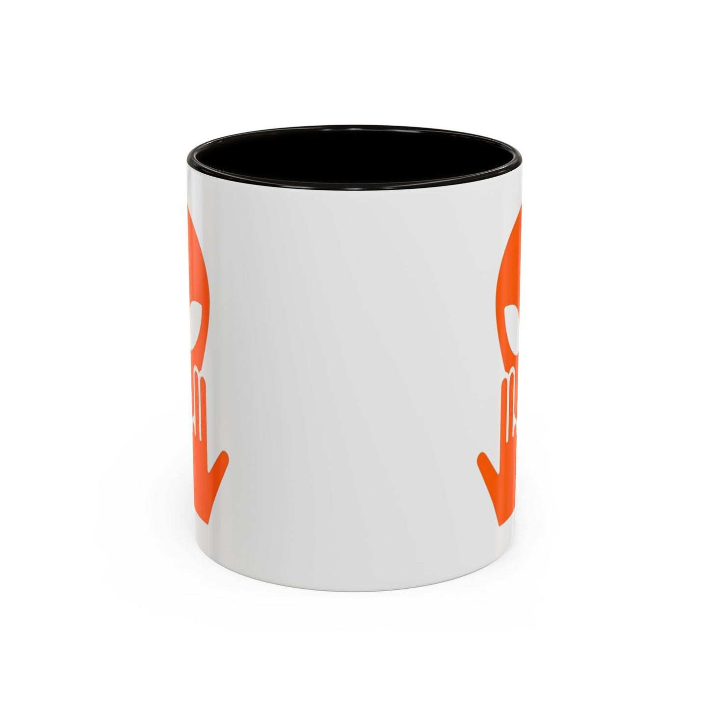 Mug Alien Signe JUL Orange OVNI Style Rap Français Cadeau Original et Fun  Noir Bleu Rouge