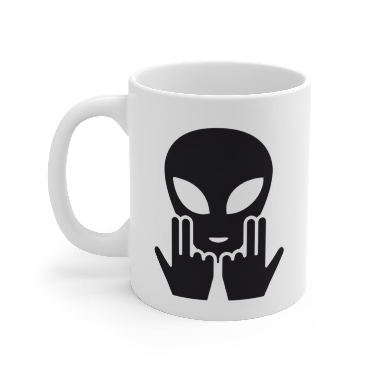 Mug Alien Signe JUL  OVNI Style Rap Français  Cadeau Original et Fun