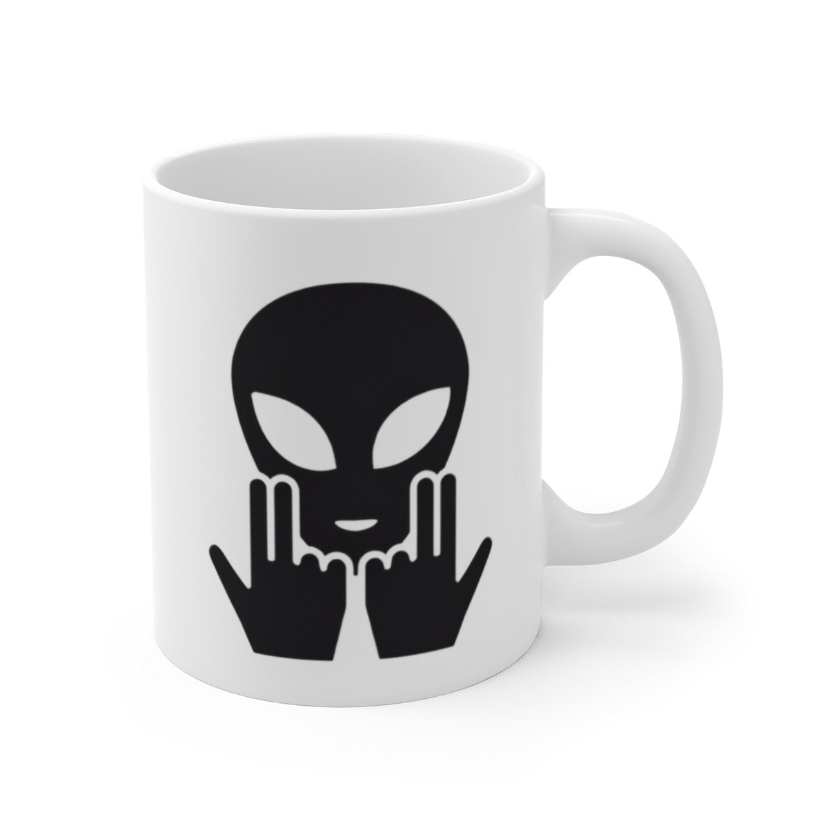 Mug Alien Signe JUL  OVNI Style Rap Français  Cadeau Original et Fun