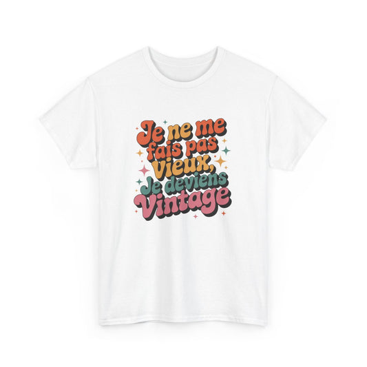 T shirt Vintage Drôle Unisexe Rétro Cadeau Humour S-3XL Tee shirt
