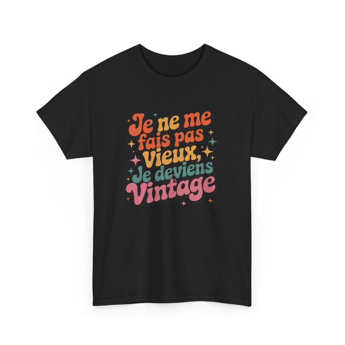 T shirt Vintage Drôle Unisexe Rétro Cadeau Humour S-3XL Tee shirt
