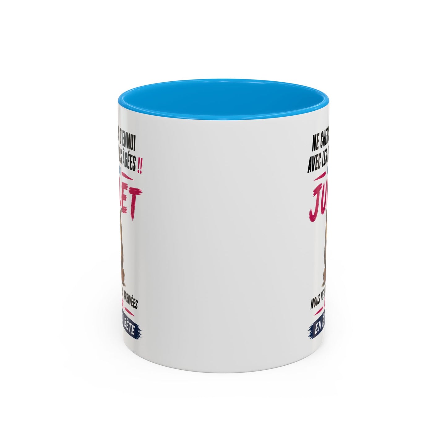Tasse Humour Personnes Nées en Juillet – Mug Hibou Drôle Senior Retraité – Cadeau Anniversaire Homme Femme 325ml
