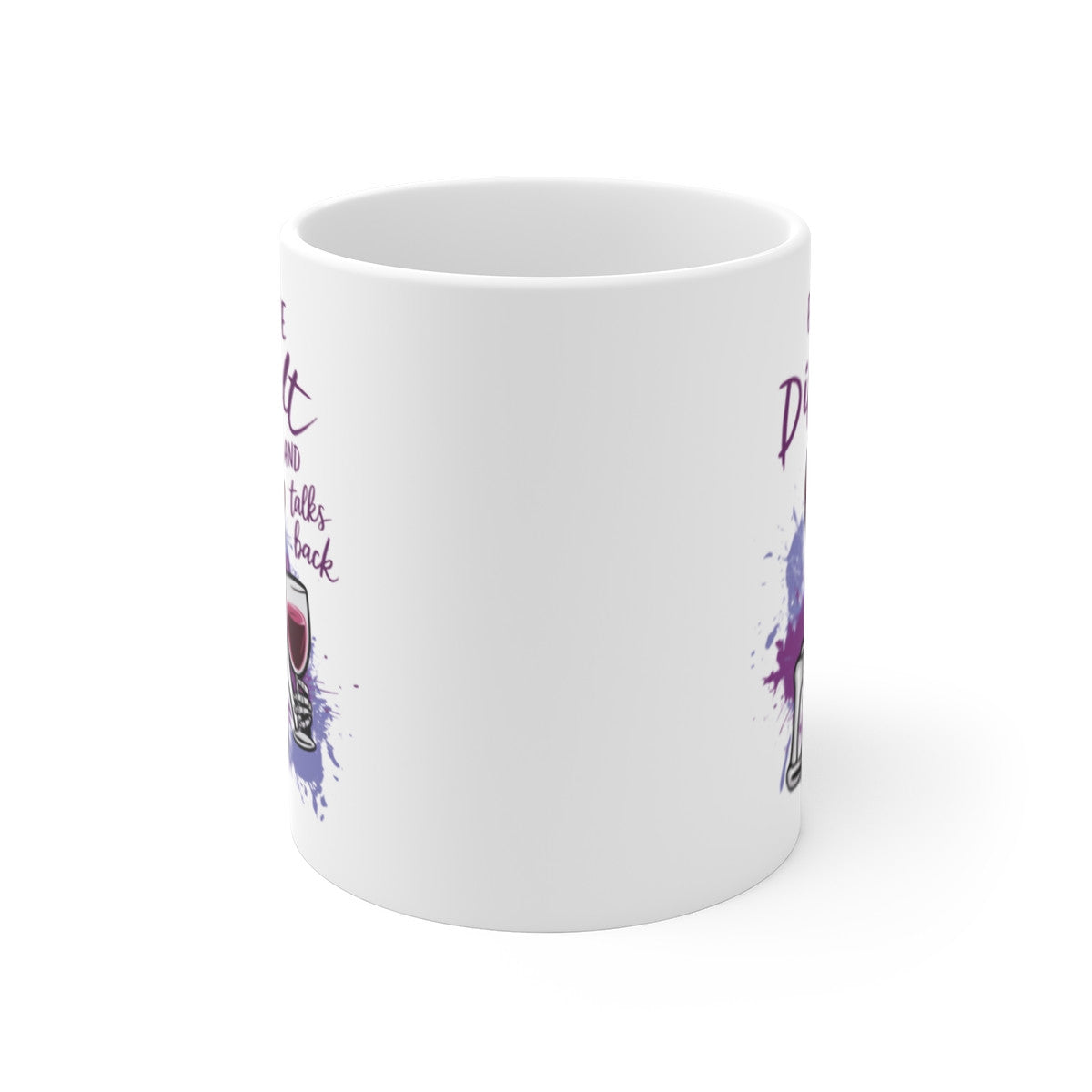Tasse Squelette Femme avec Vin  Expensive, Difficult and Talks Back  Mug Humour Sarcastique Féminin