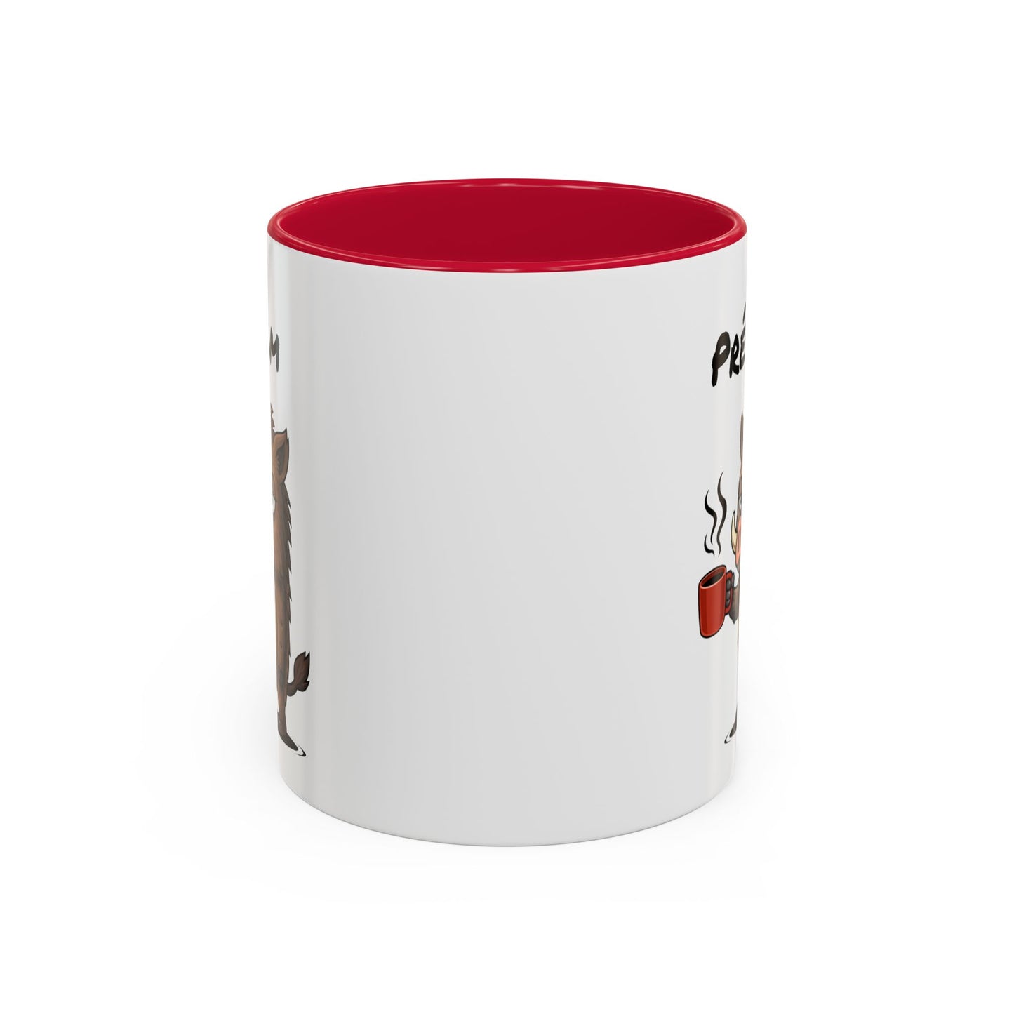 Mug Sanglier Fatigué Personnalisable 325ml – Tasse Café Humour Animal Drôle Réveil Difficile Cadeau