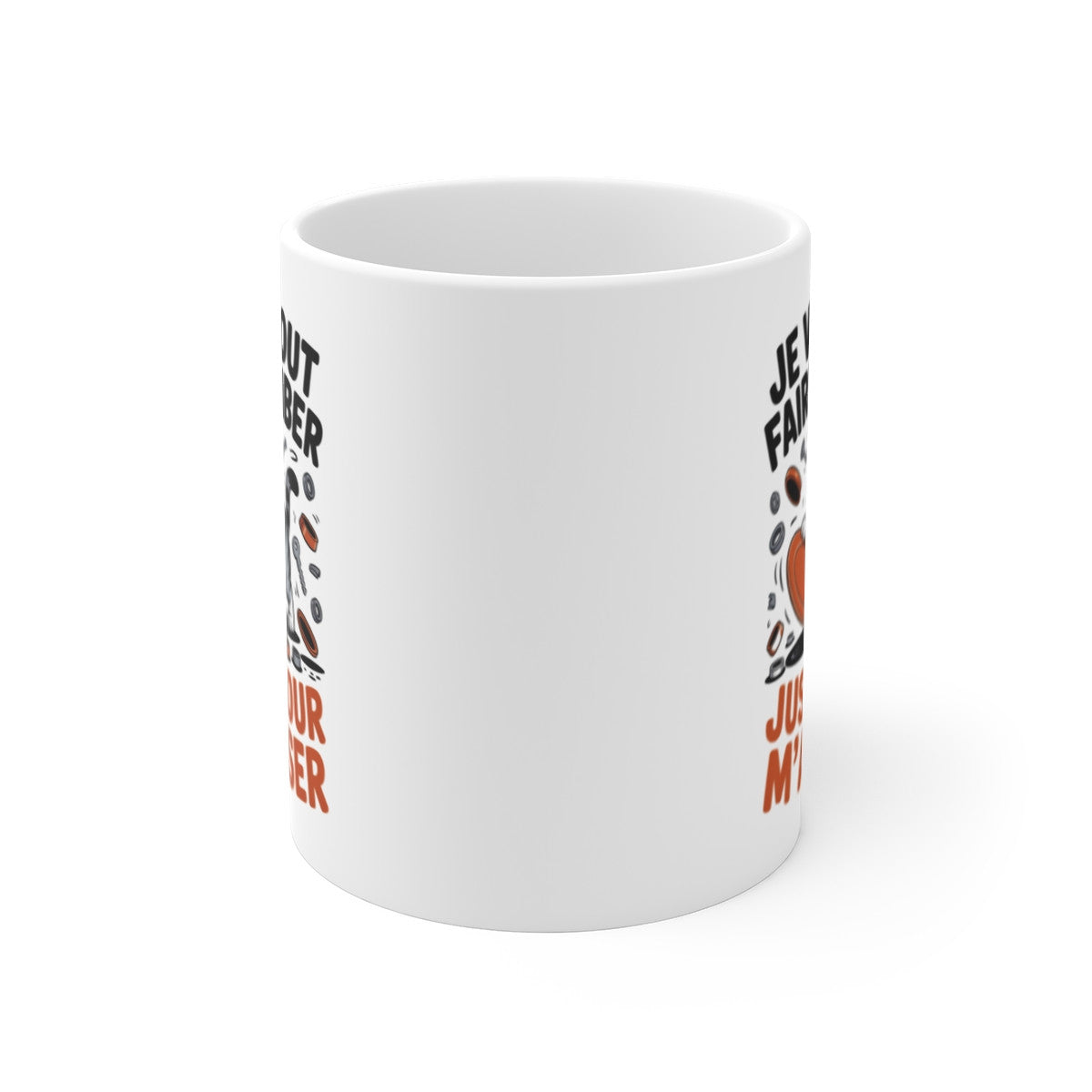 Mug Chat Marrant  Je Vais Tout Faire Tomber Juste Pour M’amuser Cadeau Rigolo pour Fan de Chats