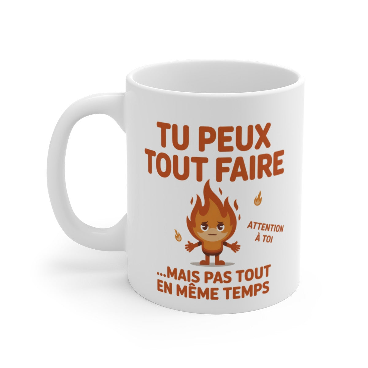 Mug Tu Peux Tout Faire  Humour Burnout & Motivation  Cadeau Débordé, Stressé ou Collègue en Surchauffe