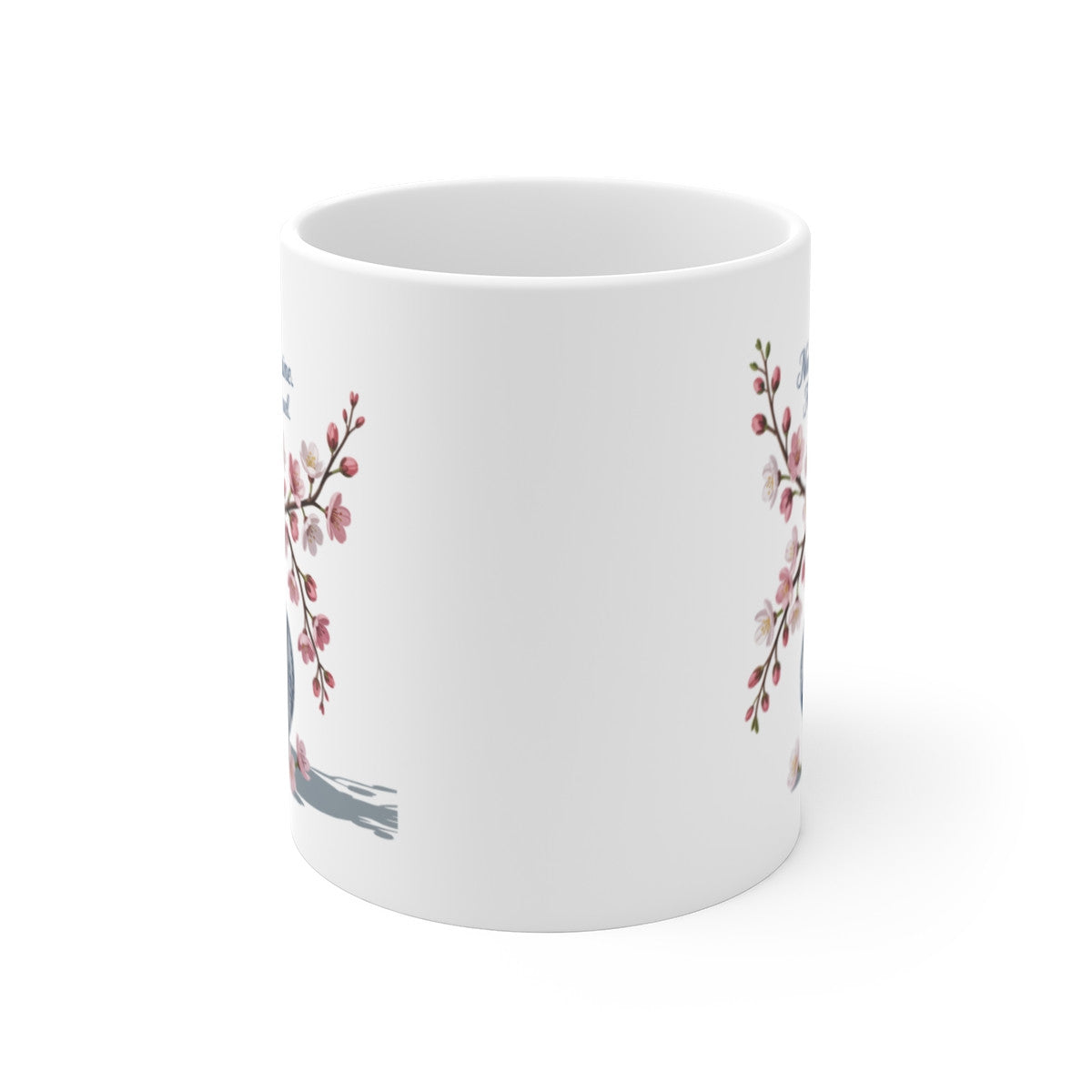 Tasse 20 Ans de Mariage  Mug Noces de Porcelaine avec Vase Fleuri et Citation Cadeau Anniversaire Élégant et Symbolique
