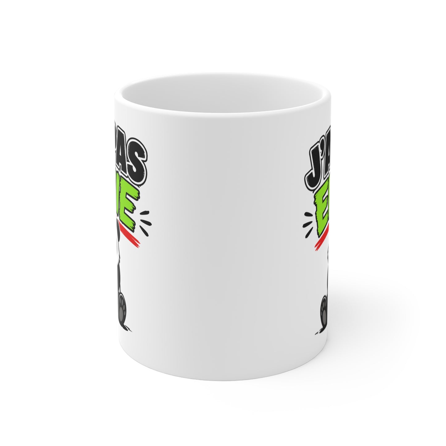 Tasse J’Ai Pas Envie – Mug Panda Humour Drôle et Sarcastique – Cadeau Homme Femme 325ml Idée cadeau fun