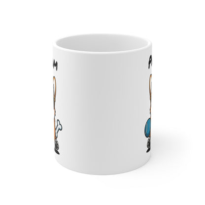 Mug Corgi Prénom Personnalisé Tasse Chien Cool 325ml pour enfant et adulte