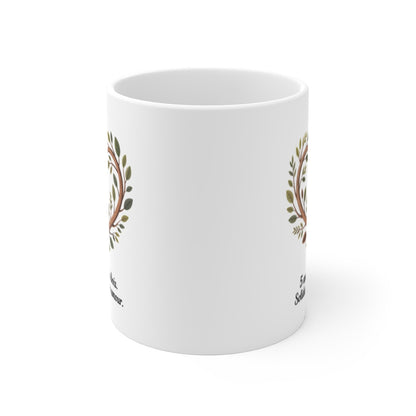 Mug Noces de Bois 5 Ans Mariage –Tasse Amour Romantique 325ml idée cadeau