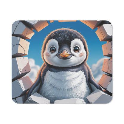 Tapis souris pingouin 24x20 cm antidérapant 3mm résistant à l'usure animals