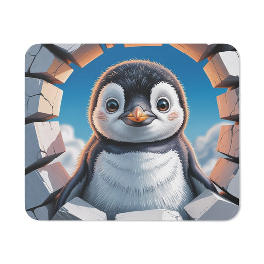 Tapis souris pingouin 24x20 cm antidérapant 3mm résistant à l'usure animals