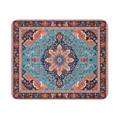Tapis de Souris Style Tapis Persan  Motif Oriental Haute Précision Base AntidérapanteAccessoire de Bureau Chic et Original