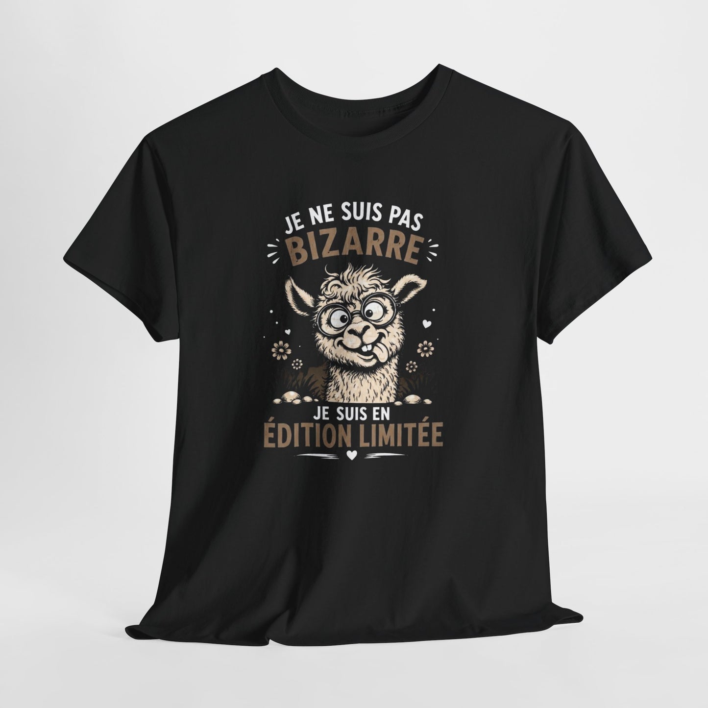 Tee-Shirt Humour Homme et Femme – Lama Drôle Original – Cadeau Amusant Anniversaire pour Amateur d’Animaux