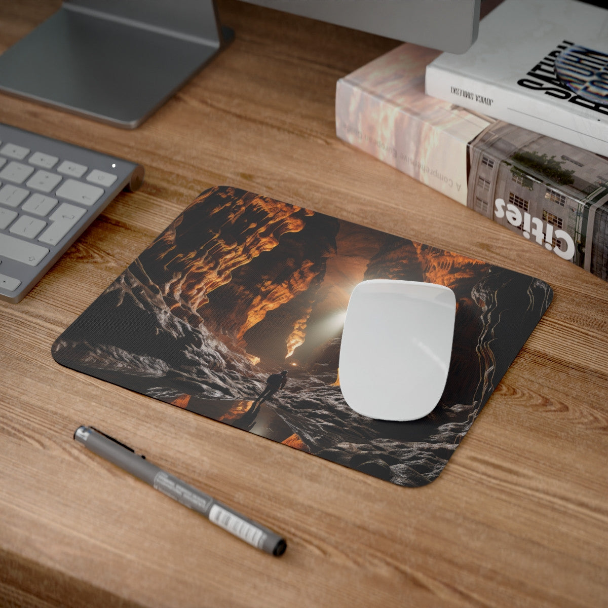 Tapis de Souris Grotte Mystérieuse Exploration Souterraine Époustouflante Idée cadeau