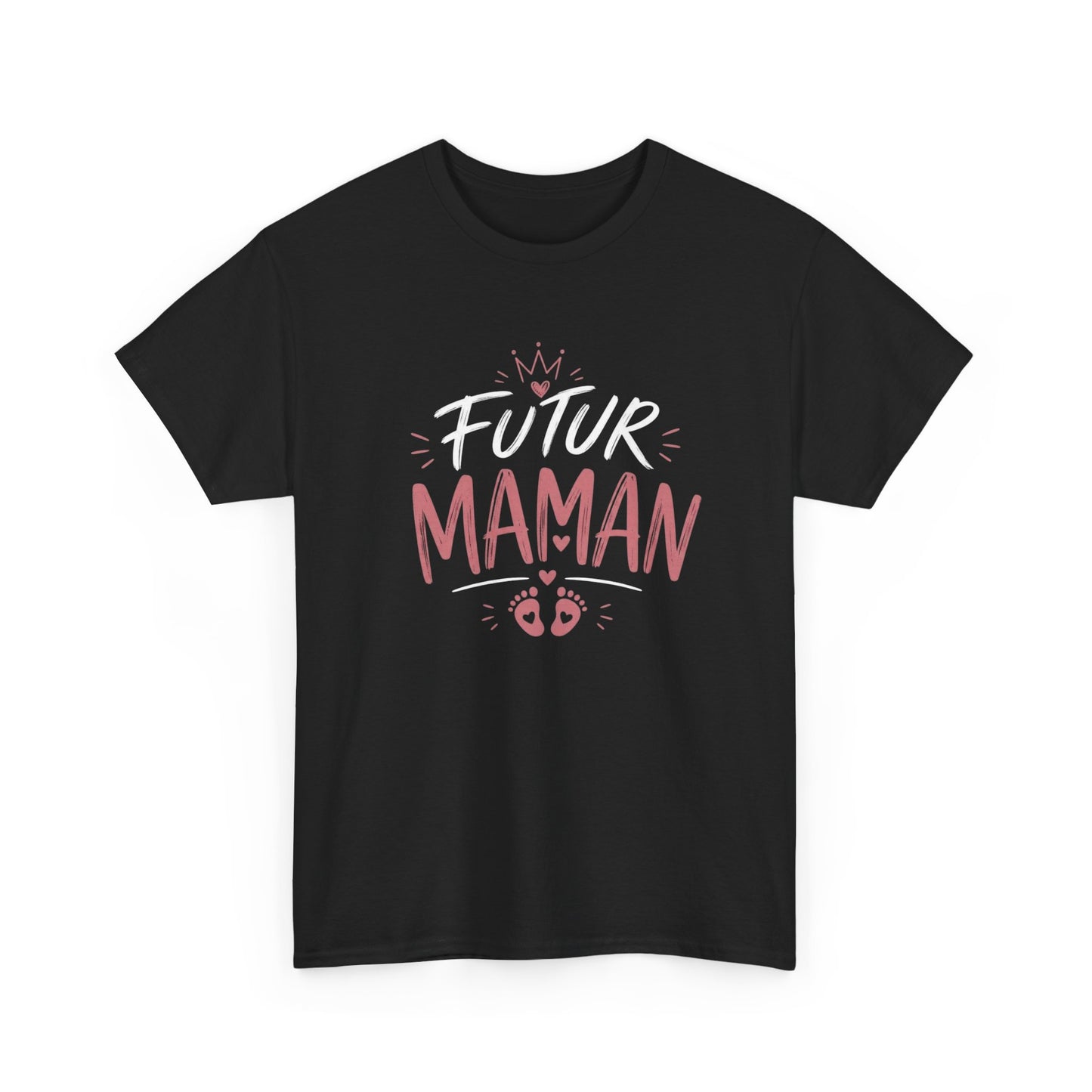 T-Shirt Femme Futur Maman – Tee Shirt Grossesse Cadeau Future Maman Bébé Naissance Idée Cadeau Femme Enceinte