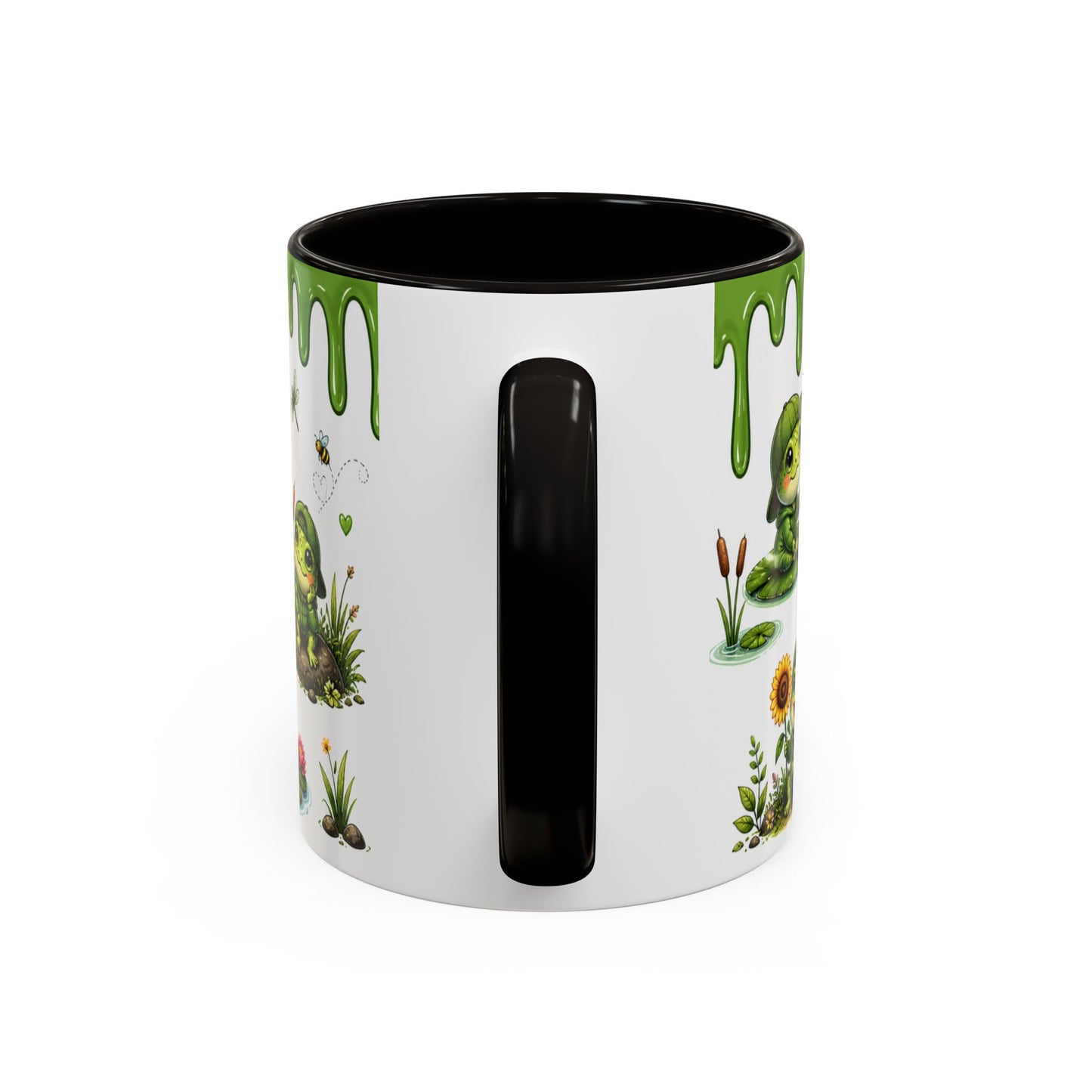 Tasse Humour Grenouille Garçon – Mug Juste Un Garçon Qui Adore Les Grenouilles – Design Kawaii Vert – Céramique 325ml