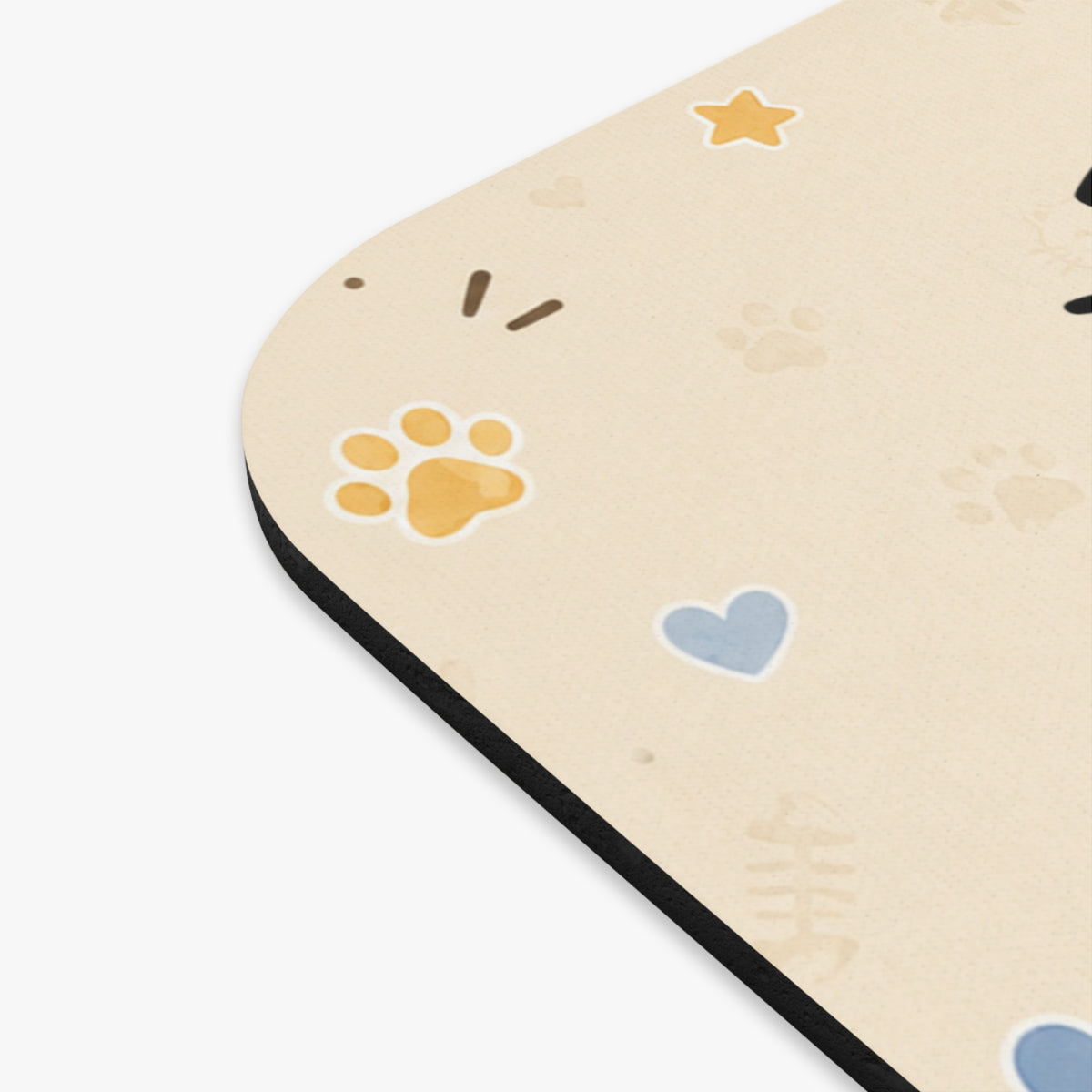 Tapis de Souris 22x18cm Mon Chat M’appelle Faut que J’y Aille – Humour Chat – Cadeau Drôle pour Amoureux des Chats