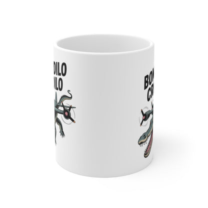 Mug Bombardilo Crocodilo 325ml- Tasse Crocodile Avion Humour Militaire