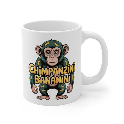 Mug Chimpanzini Bananini 325ml Tasse Singe Humour Banane Originale