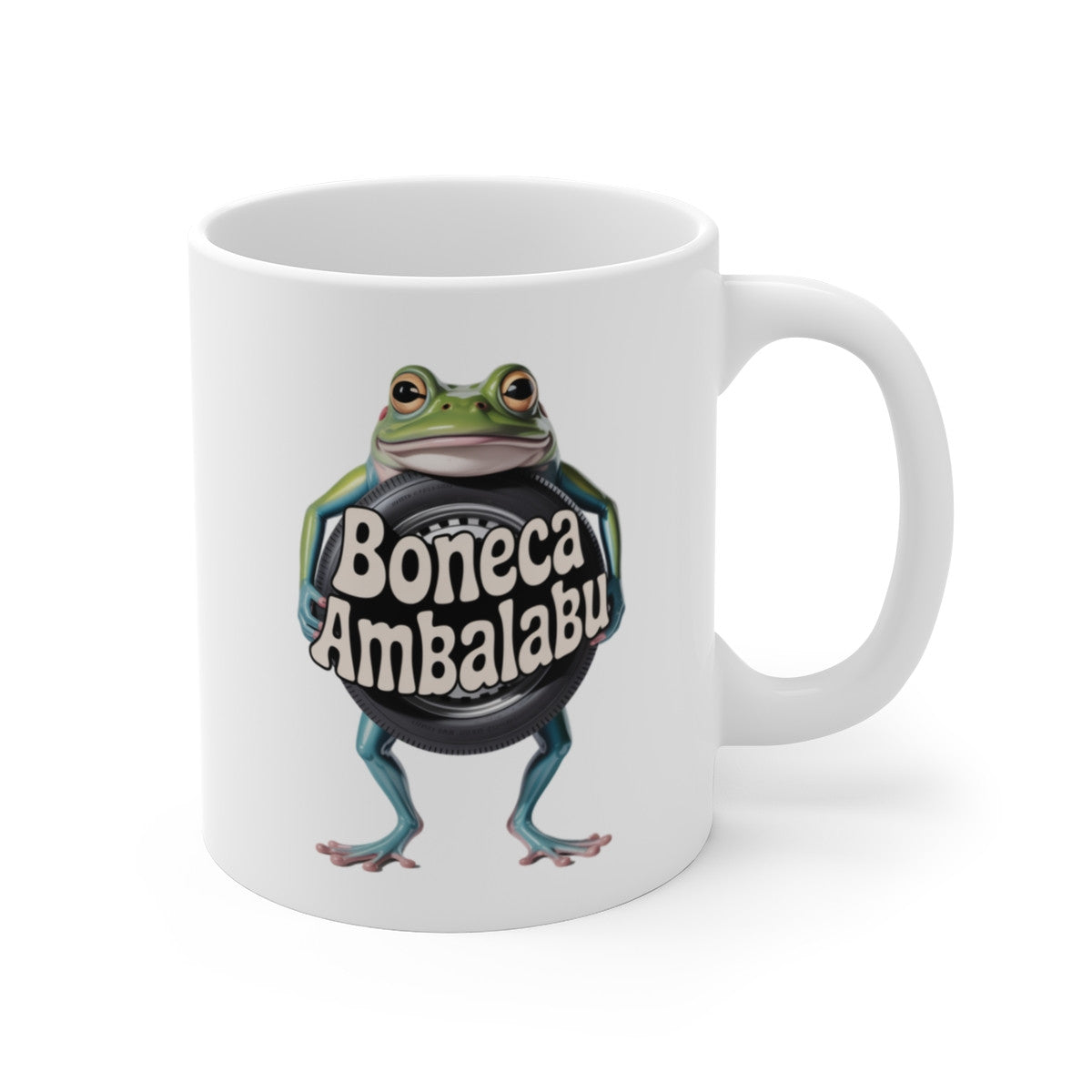 Mug Boneca Ambalabu Tasse Grenouille Drôle Motif Marrant