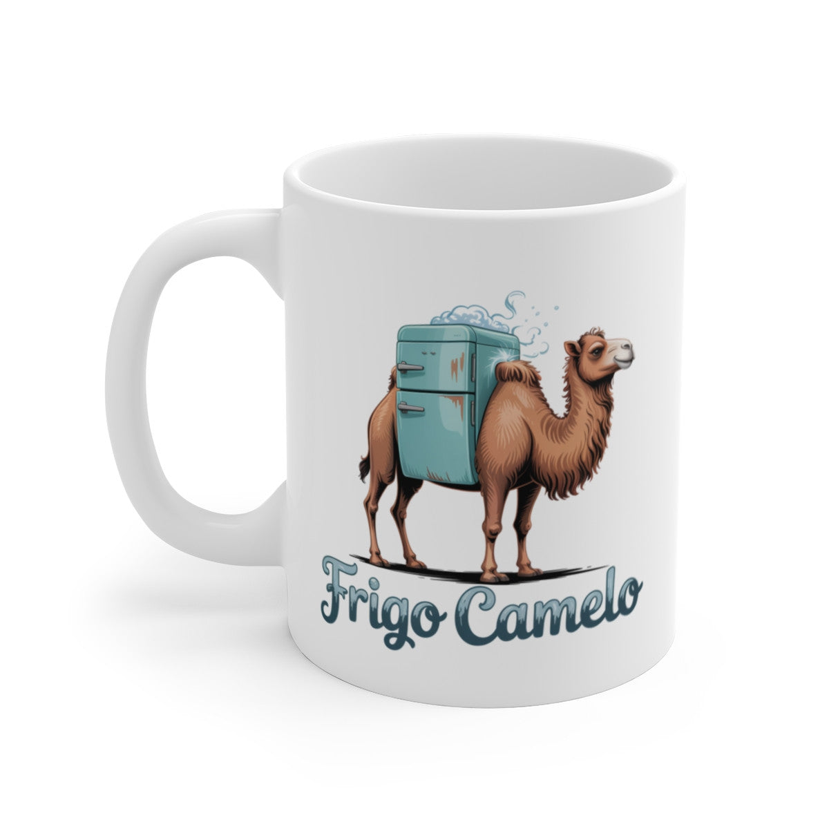 Mug Frigo Camelo 325ml Tasse Humour Chameau Réfrigérateur Design Insolite