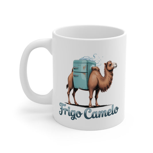 Mug Frigo Camelo 325ml Tasse Humour Chameau Réfrigérateur Design Insolite
