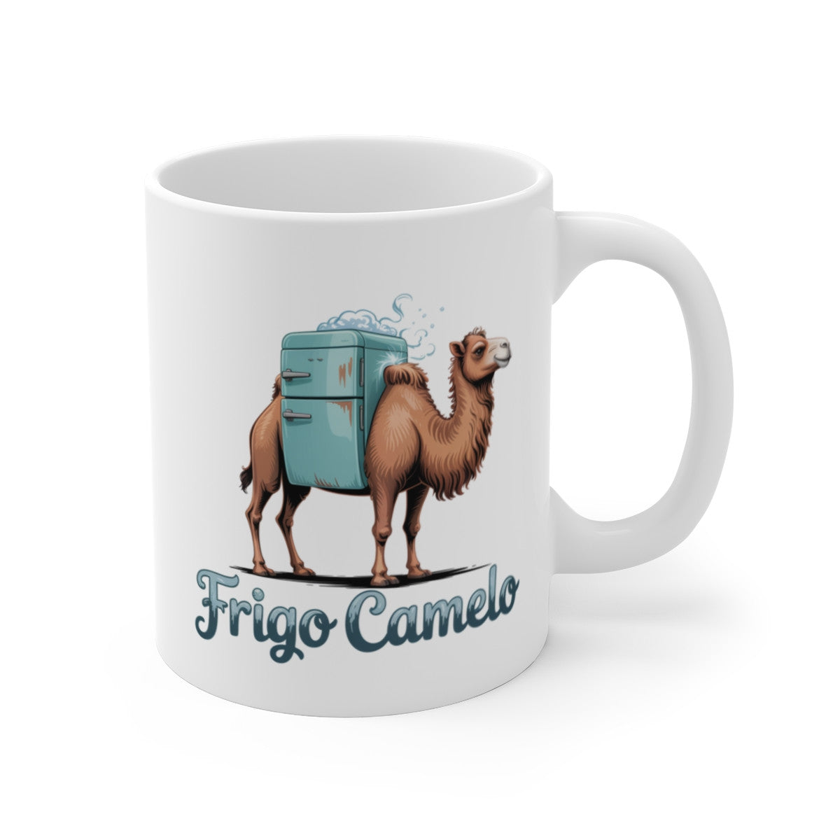 Mug Frigo Camelo 325ml Tasse Humour Chameau Réfrigérateur Design Insolite