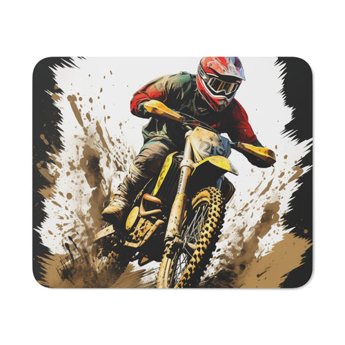 Tapis de Souris Motocross 22x18 cm – Motard Crossbike