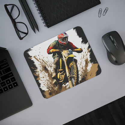 Tapis de Souris Motocross 22x18 cm – Motard Crossbike
