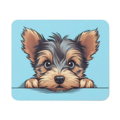 Tapis de Souris Chien Yorkshire Terrier 22x18 cm – Design Mignon