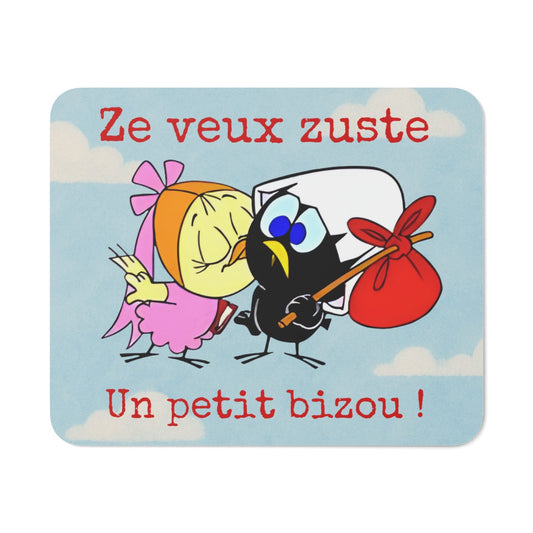 Tapis de souris 22x18 cm  Humour Vintage Cartoon  Calimero  – Message rigolo