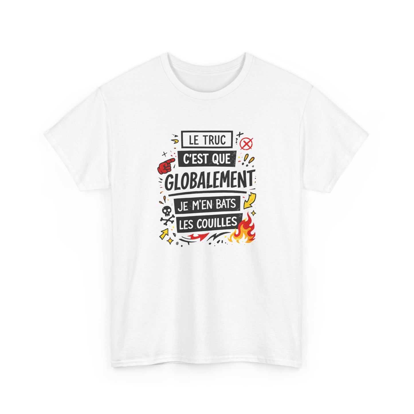 T-Shirt Humoristique Homme Femme – Tee Shirt Drôle Sarcastique – Cadeau Humour Adulte Noir Blanc Gris