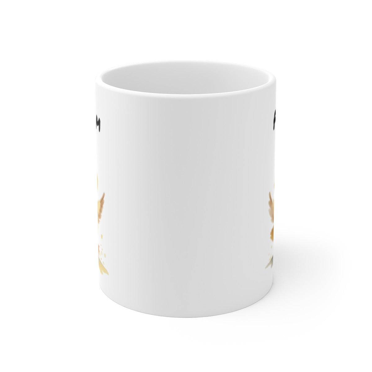 Mug Canard Mignon Personnalisable – Prénom – Illustration Enfantine – Animal Rigolo