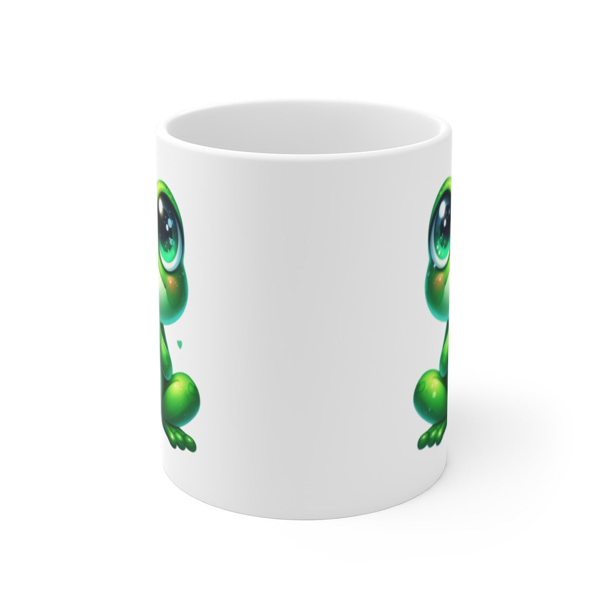 Tasse Grenouille Cœur Mignonne – Mug Aquarelle Amour Cadeau Tendre Kawaii 325ml