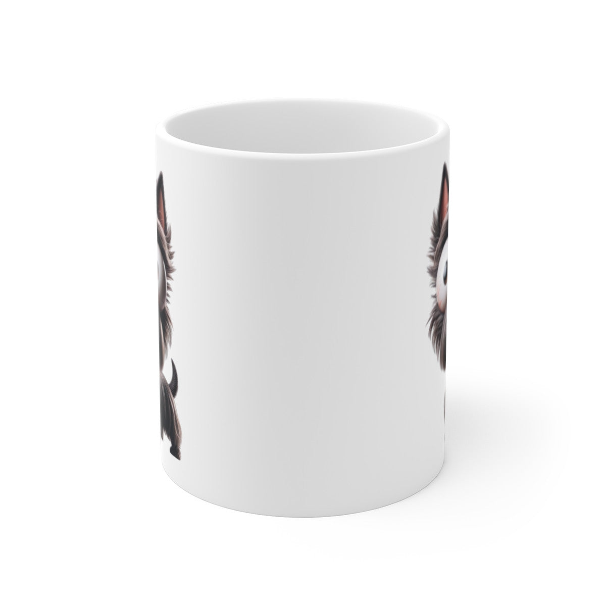Mug Scottish Terrier Marrant – Illustration Cartoon Aquarelle – Tasse Chien Rigolo et Adorable