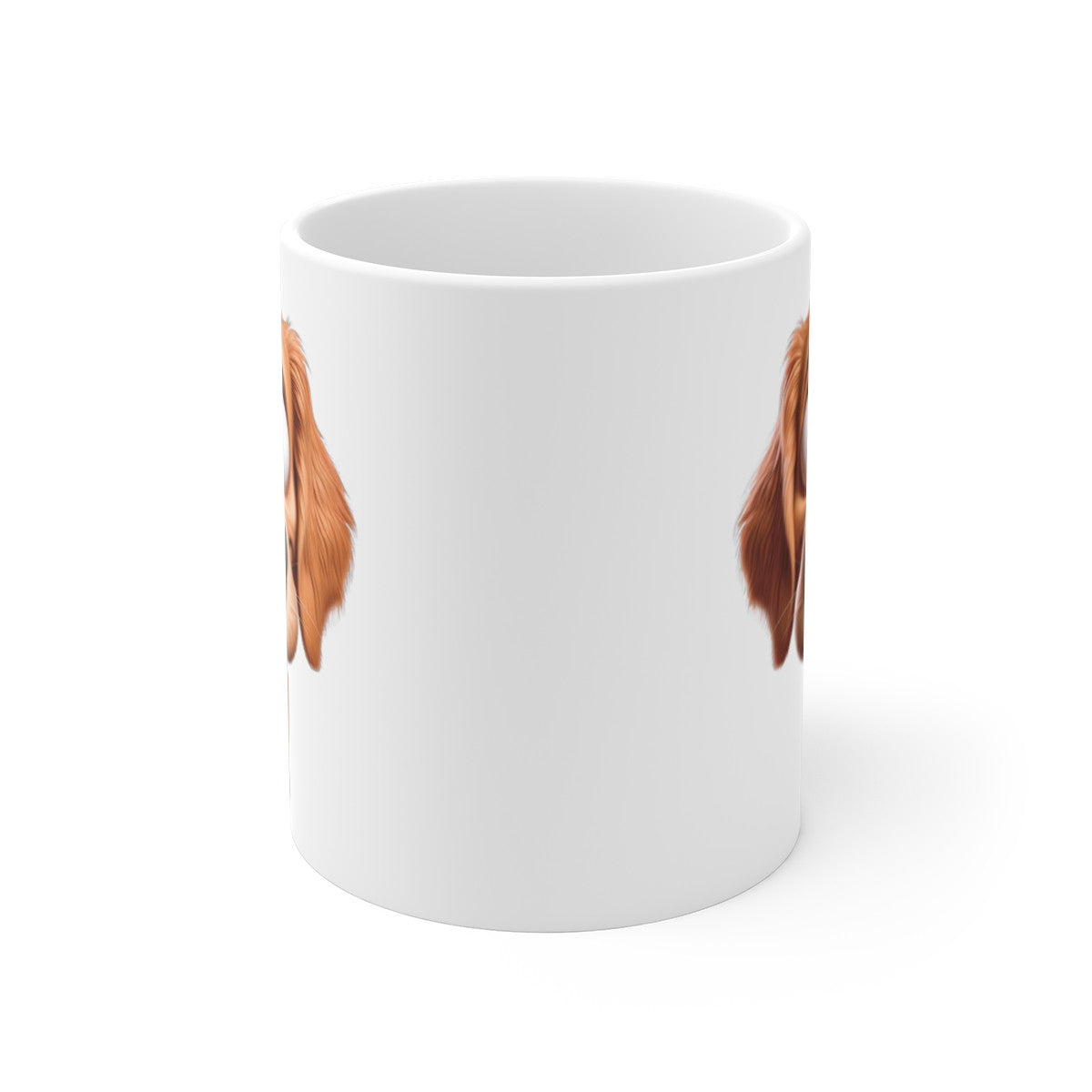 Tasse Chien Golden Retriever Mignon – Mug Chien Cartoon Doré 325ml – Cadeau Amoureux des Chiens