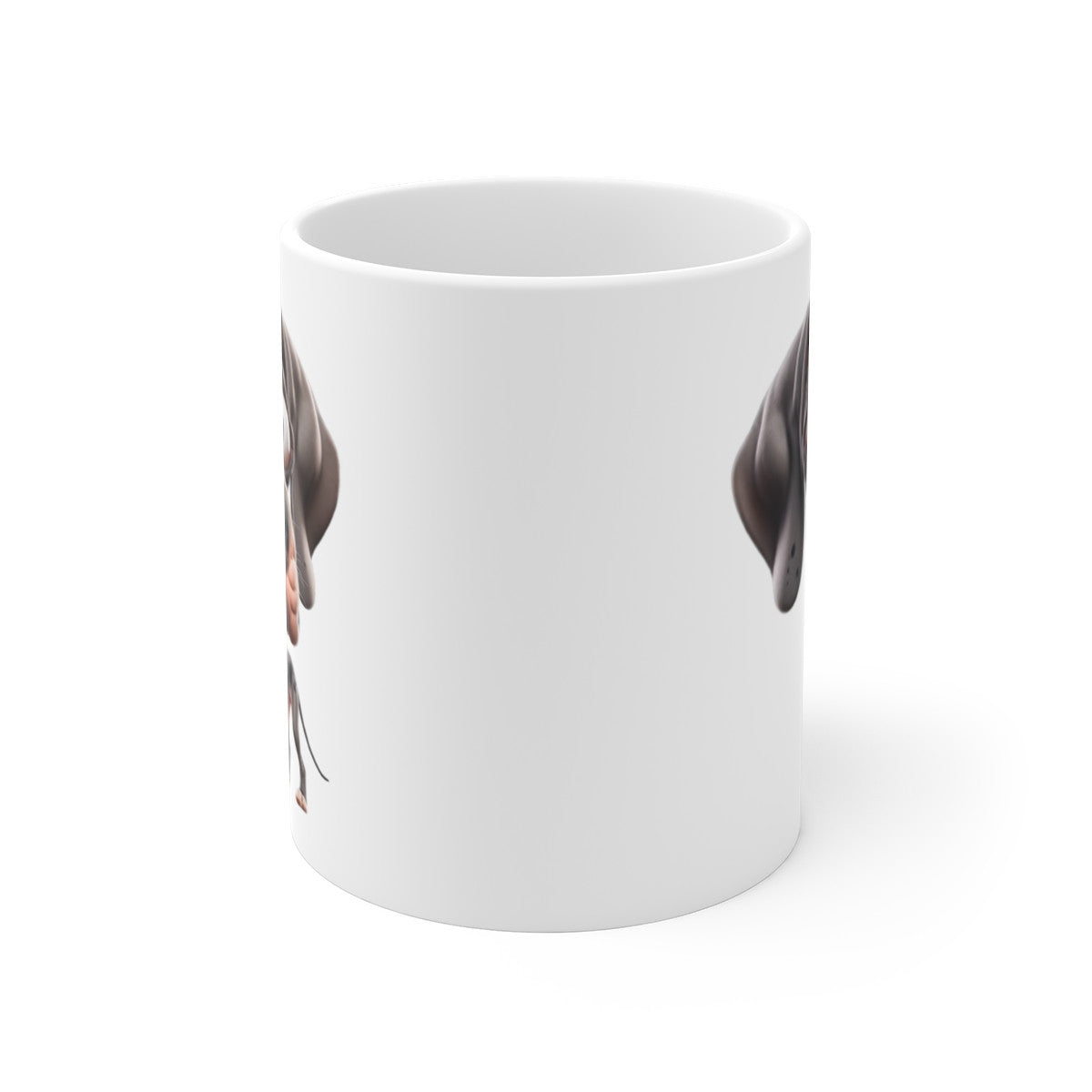 Mug Dogue Allemand – Tasse Chien Géant Illustré Style Cartoon – Design Amusant et Touchant