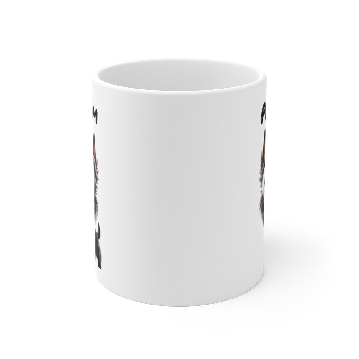 Tasse Scottish Terrier Personnalisée avec Prénom – Mug Chien Noir Cartoon – Idée Cadeau Amoureux de Scottie