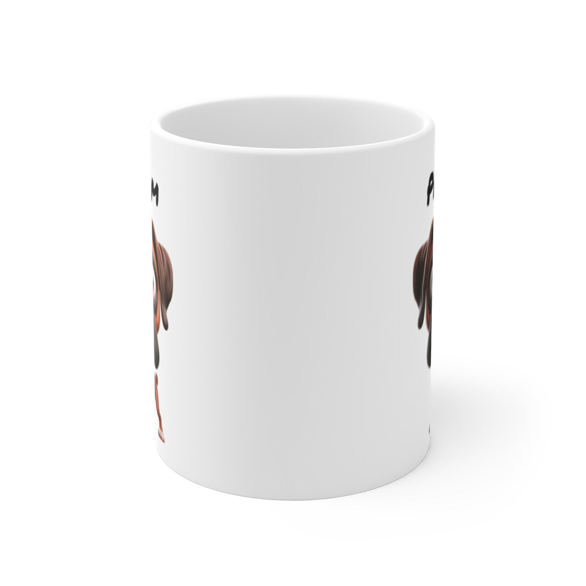 Tasse Boxer Personnalisée avec Prénom – Mug Chien Marron Mignon – Idée Cadeau pour Amoureux des Chiens