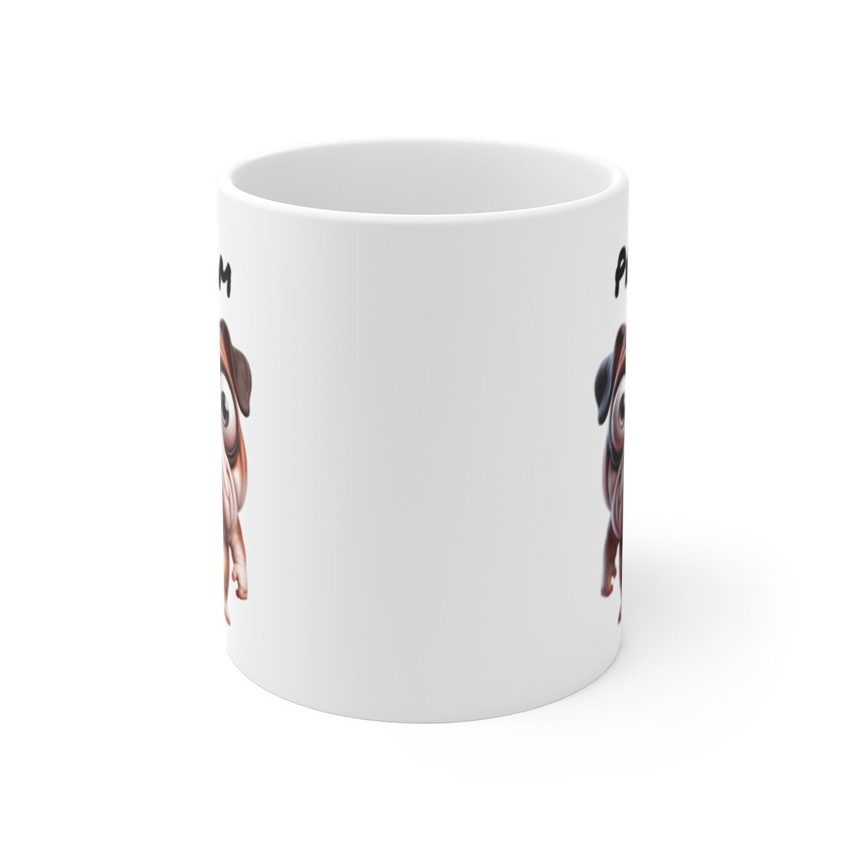 Mug Bouledogue Anglais Personnalisable – Tasse Chien Rigolo avec Prénom – Cadeau Original pour Fan de Bouledogues