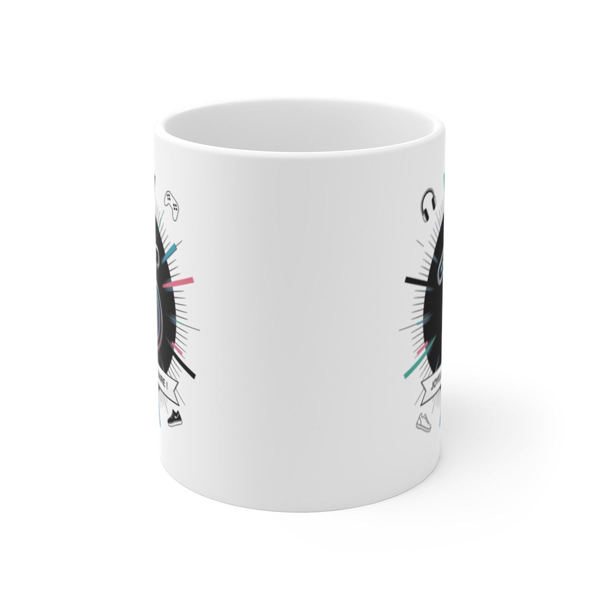 Mug Joyeux 15e Anniversaire – Tasse Ado Design Néon – Cadeau Stylé pour Fille ou Garçon de 15 Ans