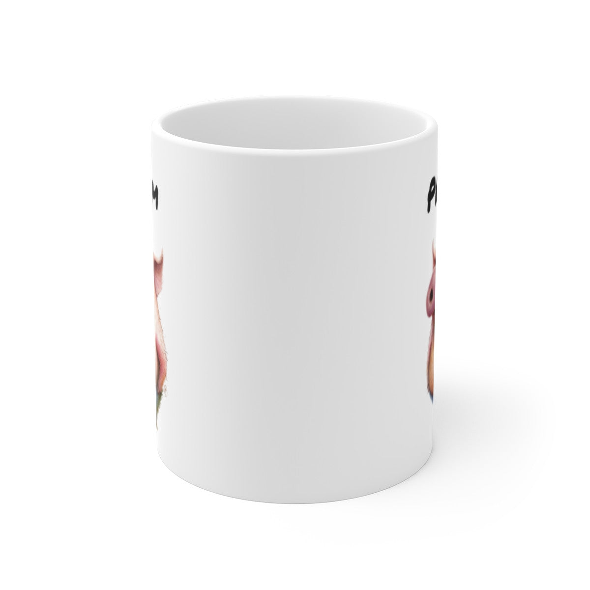 Tasse Cochon Drôle Personnalisée avec Prénom – Mug Ferme Humour – Idée Cadeau Fun et Mignonne