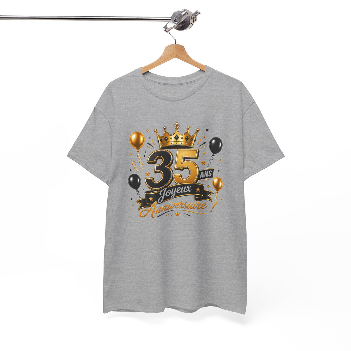 Tee Shirt Anniversaire 35 Ans Homme et Femme Joyeux Anniversaire Cadeau 35 Ans Idée Cadeau Adulte