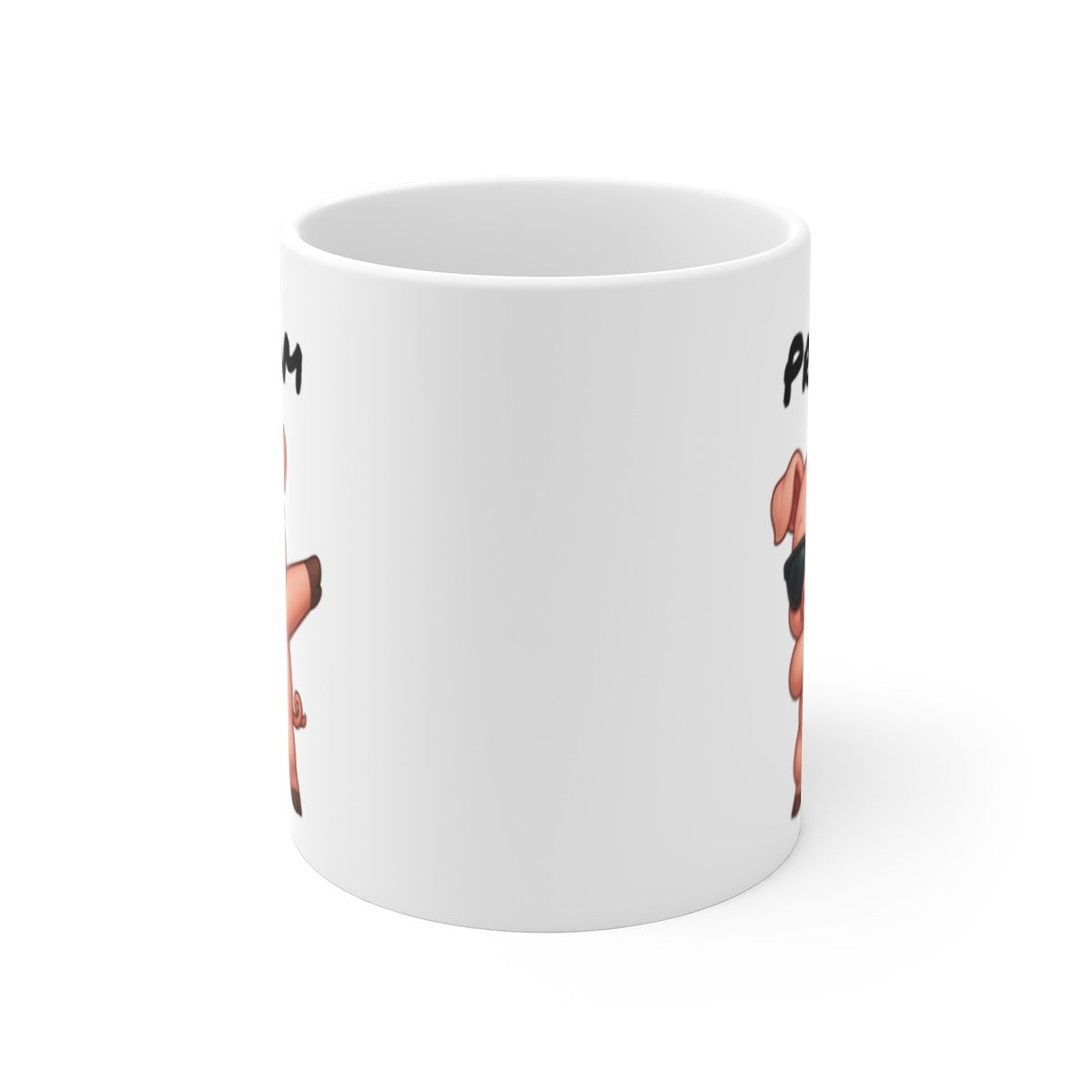 Mug Cochon Dab – Tasse Personnalisable avec Prénom – Design Fun et Humoristique