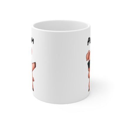 Mug Cochon Dab – Tasse Personnalisable avec Prénom – Design Fun et Humoristique